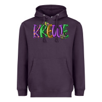 Plum mardi gras krewe Heavyweight Hoodie - MaliasSmallBusiness