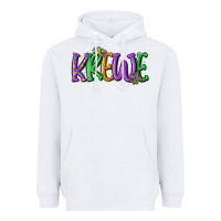 White mardi gras krewe Heavyweight Hoodie - MaliasSmallBusiness
