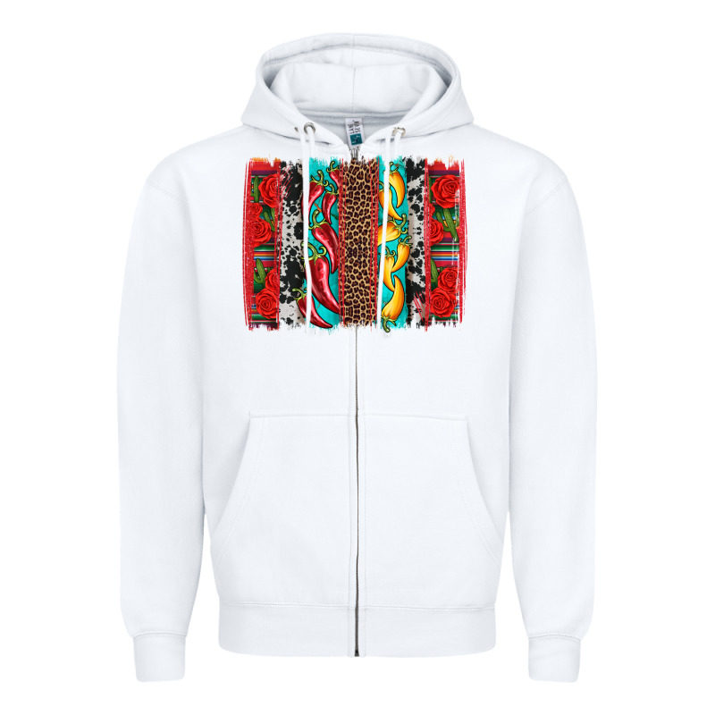 Cinco De Mayo Vibes Brushstrokes Zipper Hoodie by Artiststas | Teevron