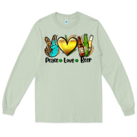 Matcha peace love beer Long Sleeve Tee - AdoDesignShop
