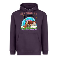Plum buy me animals malia Heavyweight Hoodie - MaliasSmallBusiness