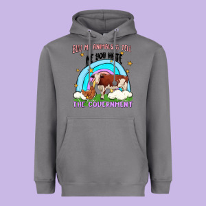 Buy Me Animals Malia Heavyweight Hoodie Designed By Maliassmallbusiness