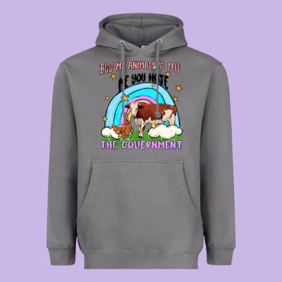 Buy Me Animals Malia Heavyweight Hoodie Designed By Maliassmallbusiness