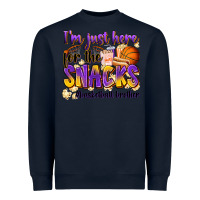 Navy i'm just here for the snacks #basketball brother Heavyweight Sweatshirt - Zillion Design Studio