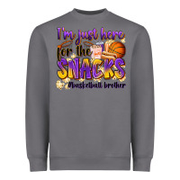 Storm i'm just here for the snacks #basketball brother Heavyweight Sweatshirt - Zillion Design Studio