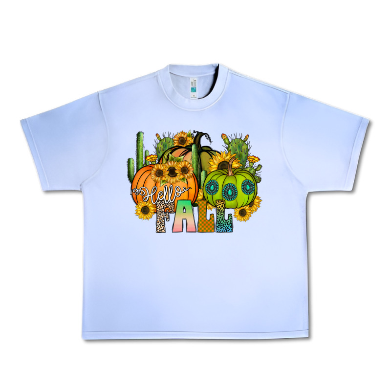 Hello Fall Urban Heavy Tee by CowhideDigitalArt | Teevron