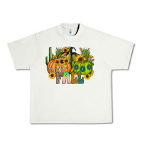Pistachio hello fall Urban Heavy Tee - CowhideDigitalArt