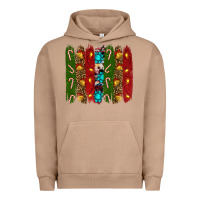 Pigment Burro christmas brushstrokes Urban Hoodie - RanaPortraitStore