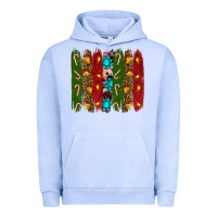 Pigment Grape Ice christmas brushstrokes Urban Hoodie - RanaPortraitStore