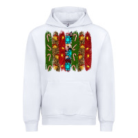 White christmas brushstrokes Urban Hoodie - RanaPortraitStore