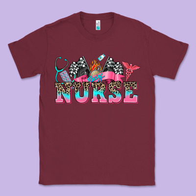 Nurse With Race And Oto Equipment Classic Tee Designed By Adodesignshop