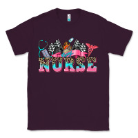 Plum nurse with race and oto equipment Classic Tee - AdoDesignShop