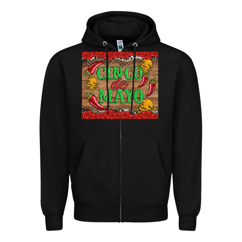 Cinco De Mayo Zipper Hoodie by Artiststas | Teevron
