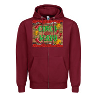 Burgundy cinco de mayo Zipper Hoodie - Artiststas