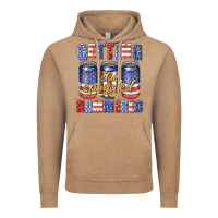 Vintage Coffee getting star spangled hammared Vintage Hoodie - texasbilliewilder