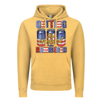 Vintage Mustard getting star spangled hammared Vintage Hoodie - texasbilliewilder