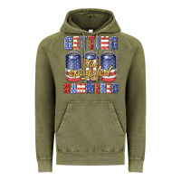 Vintage Olive getting star spangled hammared Vintage Hoodie - texasbilliewilder