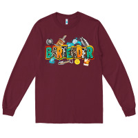Burgundy bartender Long Sleeve Tee - AdoDesignShop