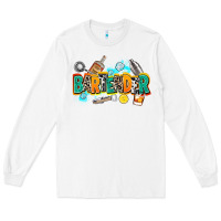White bartender Long Sleeve Tee - AdoDesignShop