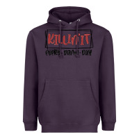 Plum killin it every damn day Heavyweight Hoodie - MaliasSmallBusiness