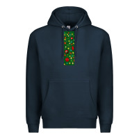 Navy christmas pen wraps Premium Hoodie - BundleAndBundleShop