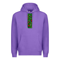 Purple christmas pen wraps Premium Hoodie - BundleAndBundleShop