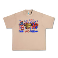 Burro faith love freedom Urban Heavy Tee - Neo Western