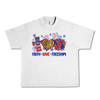 Lunar Rock faith love freedom Urban Heavy Tee - Neo Western