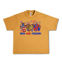 Peanut Butter faith love freedom Urban Heavy Tee - Neo Western