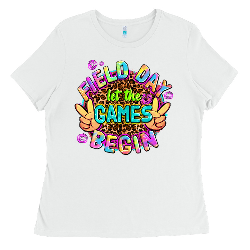 Field Day Let The Games Begin Ladies Tee by AdoDesignShop | Teevron