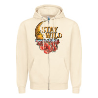 Sandshell stay wild moon child Zipper Hoodie - JahusDesignShop