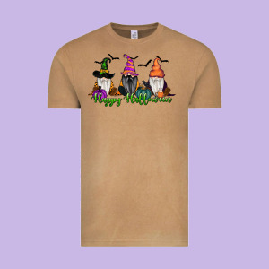 Happy Halloween Gnome Pumpkin Vintage Tee Designed By Ranaportraitstore