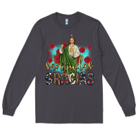 Smoke san judas gracias Long Sleeve Tee - JahusDesignShop