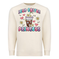 Sandshell iced coffee princess Premium Sweatshirt - MaliasSmallBusiness