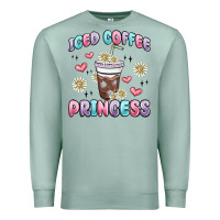 Seafoam iced coffee princess Premium Sweatshirt - MaliasSmallBusiness