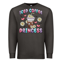 Smoke iced coffee princess Premium Sweatshirt - MaliasSmallBusiness