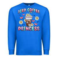 True Royal iced coffee princess Premium Sweatshirt - MaliasSmallBusiness