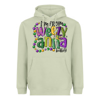 Matcha i'm from weezy anna baby mardi gras Heavyweight Hoodie - MaliasSmallBusiness