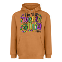 Meerkat i'm from weezy anna baby mardi gras Heavyweight Hoodie - MaliasSmallBusiness