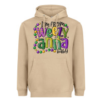 Mushroom i'm from weezy anna baby mardi gras Heavyweight Hoodie - MaliasSmallBusiness