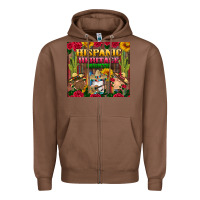 Chestnut hispanic heritage month gnomes tumbler Zipper Hoodie - BundleAndBundleShop