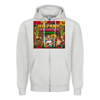 Dove Grey hispanic heritage month gnomes tumbler Zipper Hoodie - BundleAndBundleShop