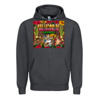 Smoke hispanic heritage month gnomes tumbler Zipper Hoodie - BundleAndBundleShop