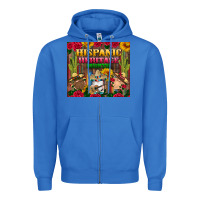 True Royal hispanic heritage month gnomes tumbler Zipper Hoodie - BundleAndBundleShop