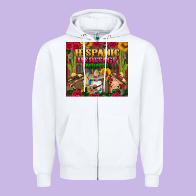 Hispanic Heritage Month Gnomes Tumbler Zipper Hoodie Designed By Bundleandbundleshop