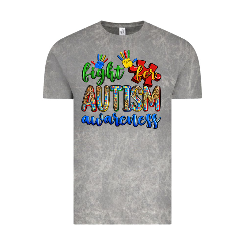 Fight For Autism Awareness Vintage Tee by Zillion Design Studio | Teevron