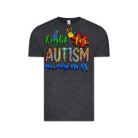 Vintage Black fight for autism awareness Vintage Tee - Zillion Design Studio