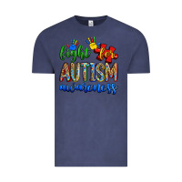 Vintage Denim fight for autism awareness Vintage Tee - Zillion Design Studio