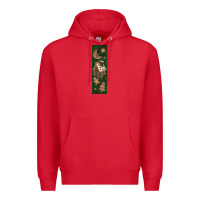 Red christmas pen wraps Premium Hoodie - BundleAndBundleShop