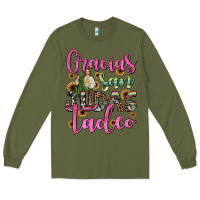 Army Green gracias san judas tadeo Long Sleeve Tee - JahusDesignShop